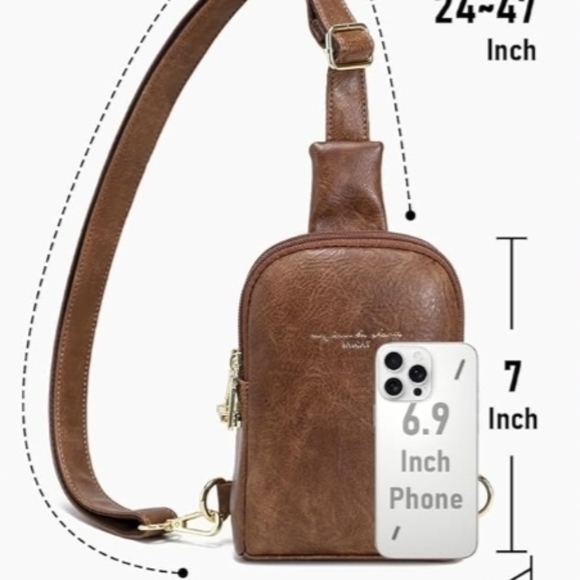 INICAT Small Sling Bag for Women Everyday & Travel Crossbody Bag - Picture 4 of 8